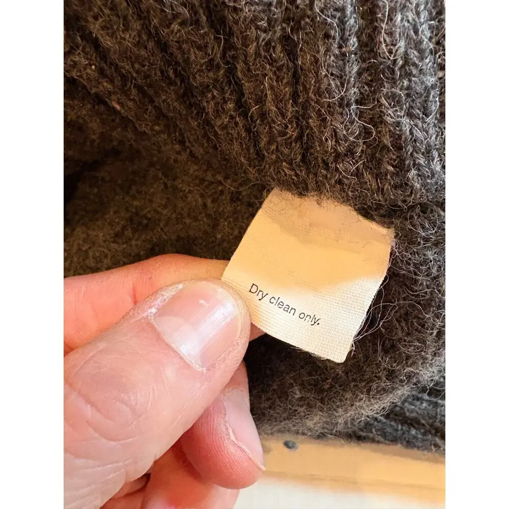 J Crew Sweater Mens Small Gray 100% Wool Crew Neck Pullover Minimalist Preppy